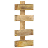 Magazine Wall Rack 30x11x72 cm Solid Mango Wood 286466