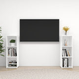 TV Cabinets 2 pcs White 107x35x37 cm Engineered Wood 3079907