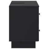 Bathroom Sink Cabinet EDE Black 82 x 41x 59 cm Engineered Wood 895916