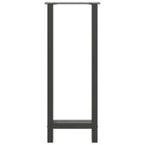 Bar Table Legs Anthracite 2 pcs 50x cm Steel 4013342
