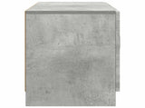 TV Cabinet Concrete Grey 99 x 34.5 x 47 cm Engineered Wood 895868