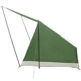 Camping Tent with Roof Green 223 x 163 x 130 cm Taffeta 42001190