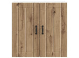 Wall Glass Cabinet LUCCA Artisan Oak 60 x 31 x 80 cm 885054