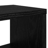 Studio Desk Black Oak 152 x 42.5 x 36 cm Engineered Wood 8006717