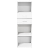 Highboard White 40x42.5x124 cm Engineered Wood 846159