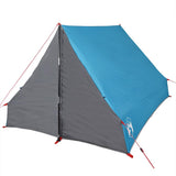 Camping Tent A-Frame 2-Person Blue Waterproof 94756