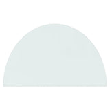 Fireplace Glass Plate Half Round 1000x600 mm 324118