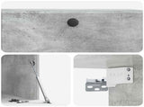 Wall-Mounted TV Cabinet 78.5 x 41 x 30 cm Concrete Grey 899198