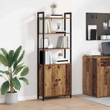 Book Cabinet Old Wood 60 x 24 x 161 cm Engineered Wood 883860