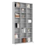 ZNTS CD Cabinet Grey Sonoma 102x23x177.5 cm Engineered Wood 815091