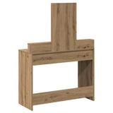 Dressing Table Artisan Oak 100 x 41 x 140 cm Engineered Wood 865153