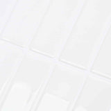 Rectangular Tile 20 pcs White 29 x 23 x 0.08 cm 42046169