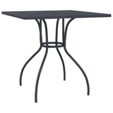 Garden Dining Set Anthracite Metal Mesh 5 Piece Set Foldable 3211818