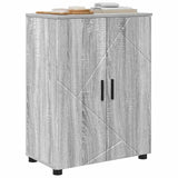 Bathroom Cabinet with Storage Grey Sonoma 60 x 35 x 80 cm 883310