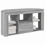 Corner LED TV Cabinet 100 x 40 x 50 cm Grey Sonoma 889801