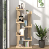 Book Cabinet Sonoma Oak 48x25.5x140 cm Engineered Wood 808912