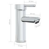 Built-in Basin with Faucet 91x39x18 cm Ceramic White 148626