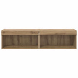 TV Cabinet Set with LED 2 pcs Artisan Oak 60 x 30 x 30 cm 882963