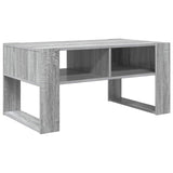 Coffee Table Grey Sonoma 92 x 53 x 45 cm Engineered Wood 8000097