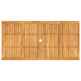 Garden Dining Set 7 pcs Brown Solid Acacia Wood 3375660