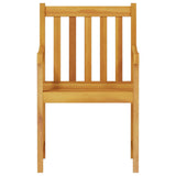 Garden Dining Set 7 pcs Brown Solid Acacia Wood 3375638