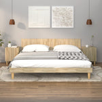 Bedside Cabinets 2 pcs Sonoma Oak Engineered Wood 812049