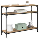 Console Table Artisan Oak 100 x 29 x 75 cm Engineered Wood 882200