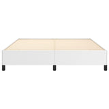 Bed Frame without Mattress White Super King Faux Leather 349877
