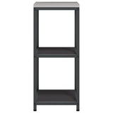 Kitchen Storage HATTEM Black 40 x 50 x 92 cm Steel 874968