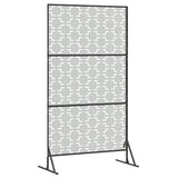 Privacy Screen Grey 100 x 50 x 180 cm Steel 868582