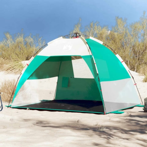ZNTS Beach Tent 2-Person Sea Green Quick Release Waterproof 4005300