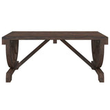 Garden Coffee Table 90x50x40 cm Solid Wood Fir 365108
