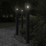 Outdoor Floor Lamp Black 110cm Stainless Steel 4006363
