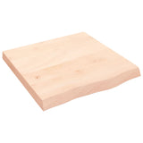 Table Top 60x60x cm Untreated Solid Wood Oak 3156289