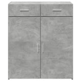 Sideboard Concrete Grey 80x42.5x93 cm Engineered Wood 3281472