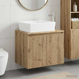 Bathroom Furniture Set Artisan Oak Engineered Wood 3404339