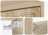 Wall-Mounted Shoe Cabinet EDE 71 x 17 x 86 cm Engineered Wood 895977