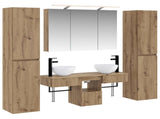 Bathroom Furniture Set 6 pcs Artisan Oak 3407182