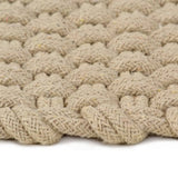 Rug Rectangular Natural 160x230 cm Cotton 345112