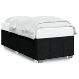 Bed Frame without Mattress Black Single Fabric 3284868
