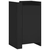Sideboard Black 45x35x75 cm Engineered Wood 848396