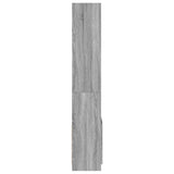 Highboard Grey Sonoma 63x33x180 cm Engineered Wood 3309605