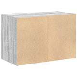 Cabinet with 2 Drawers Grey Sonoma 60x31x40 cm Engineered Wood 858831