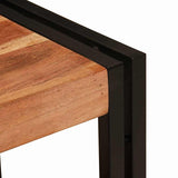 Vanity Cabinet Brown 71 x 33 x 58 cm Solid Acacia Wood 4102770