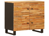 Side Cabinet with Door Brown 60 x 33 x 75 cm Solid Mango Wood 4018322