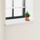 Window Sill White 100 x 50 x 4.5 cm PVC 42046830