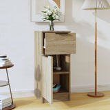 Sideboard Sonoma Oak 30x30x70 cm Engineered Wood 811121
