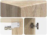 Cabinet Set 2 pcs Sonoma Oak Engineered Wood 3416873