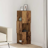Corner Cabinet Old Wood 30.5x30x95cm Engineered Wood 889835