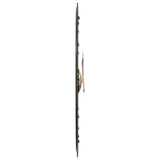 Wall Clock Black 60 cm Iron 4008410